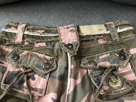 Maskacove military nohavice, veľkosť s, s