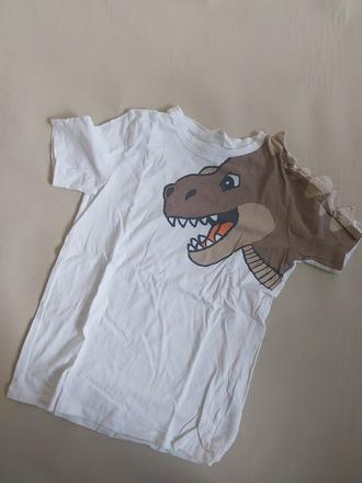 Tricko dino, h&m,134