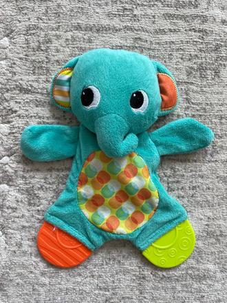 Plyšové hryzátko - mojkáč sloník bright starts,