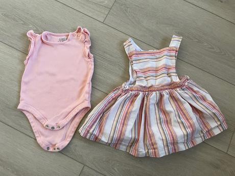 Set body + šaty, f&f,80