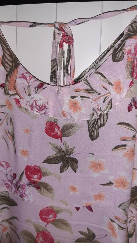 Romantické kvetované letné šaty, h&m,xs