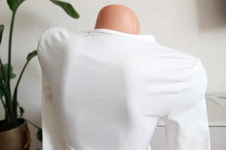 Krémové body tričko, xs, xs