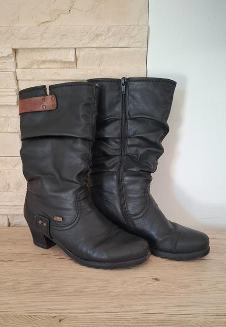 Kožené čižmy rieker, rieker,38