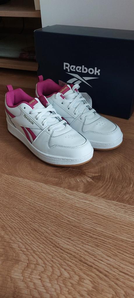 Dámske kožené tenisky reebok, reebok,37