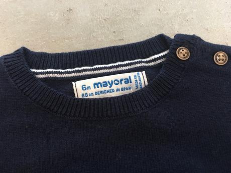 Tenký svetrik mayoral baby 6-36 mes, mayoral,68 / 74 / 80 / 86 / 92