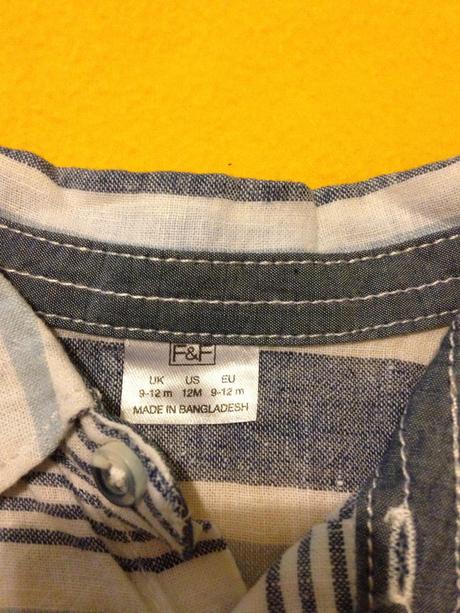 Pasikava košeľa, f&f,80