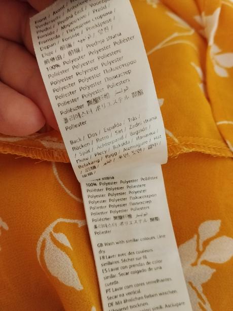 Na-kd horčicová romantická blúzka s viazaním, 36