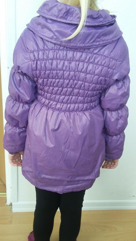 Fialová prechodná bundička, 122