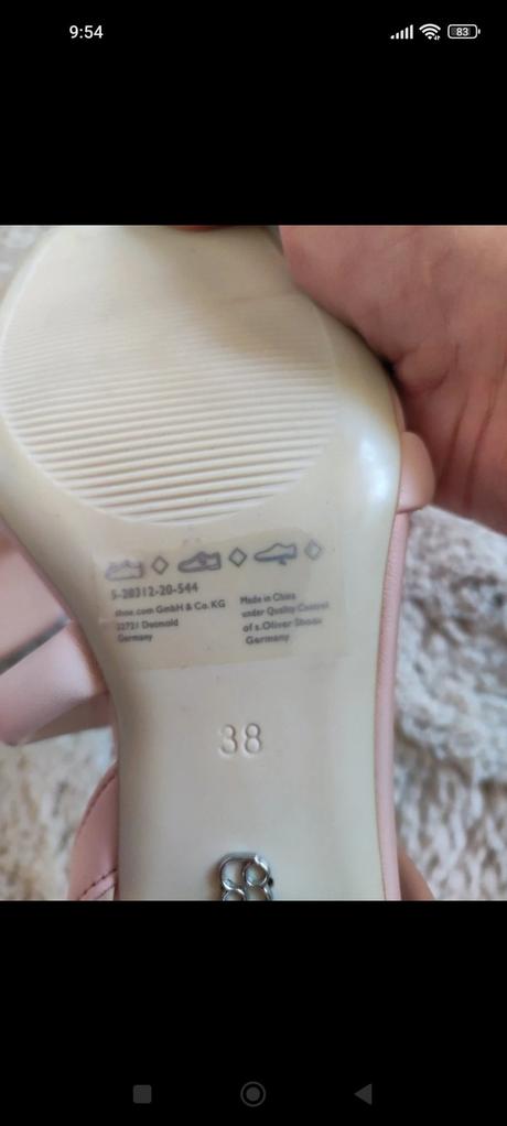 Dámske sandálky, s.oliver,38