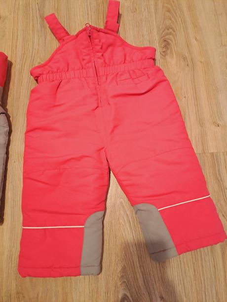 Zimná suprava bunda/oteplovačky, c&a,86