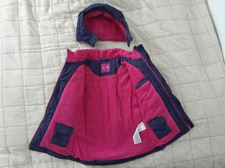 Dievčenská zimná hrejivá bunda, kiki&koko,122