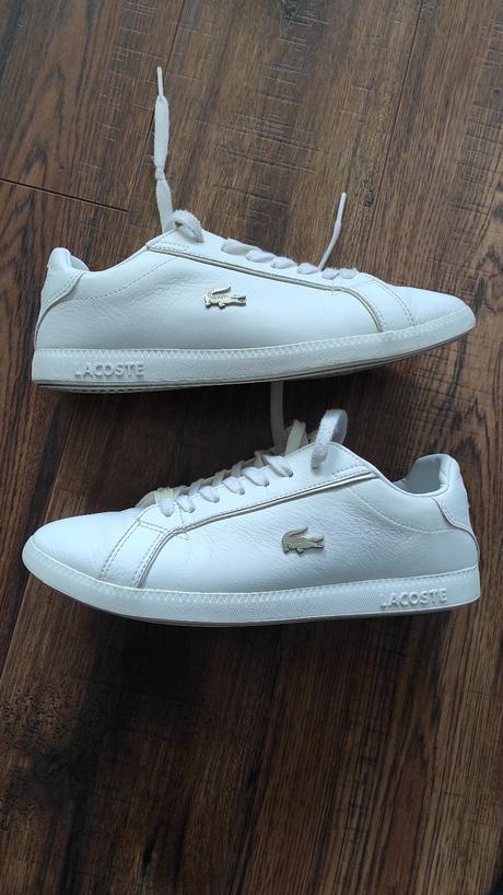 Kožené tenisky lacoste, lacoste,37