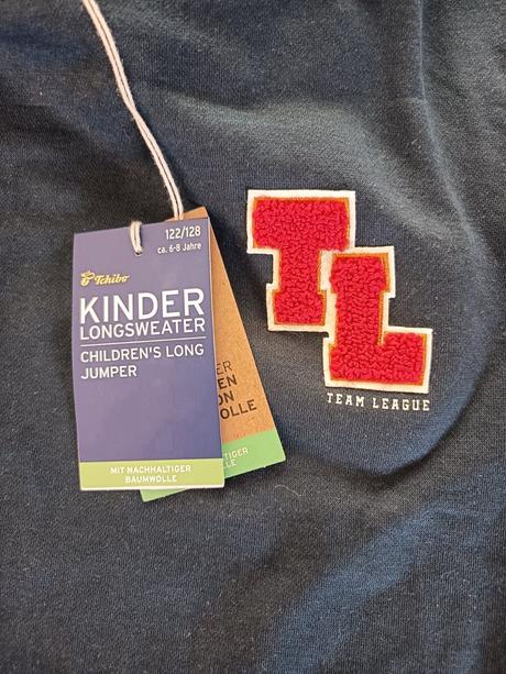 Nová mikina 122/128 tchibo, tchibo,122 / 128