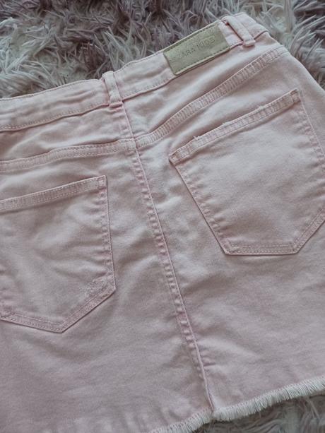 Riflová sukňa, zara,152