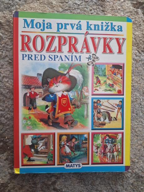 Knizka "moja prva knizka rozpravky pred spanim", 