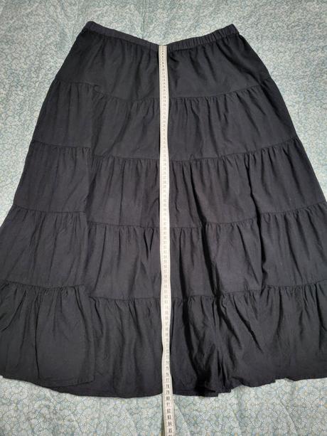 Hodvábna dlhá sukňa, l