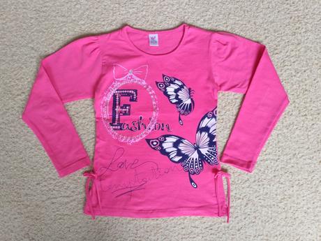 Tričko s dlhým rukávom veľ. 110-116, 110