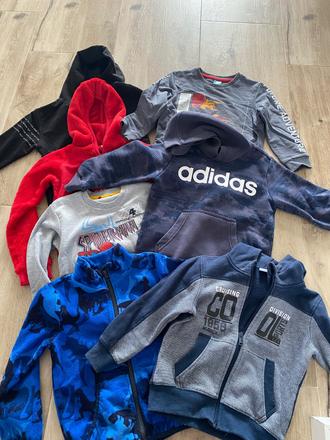 Mikiny veľkosť 4-5 rokov, adidas,110