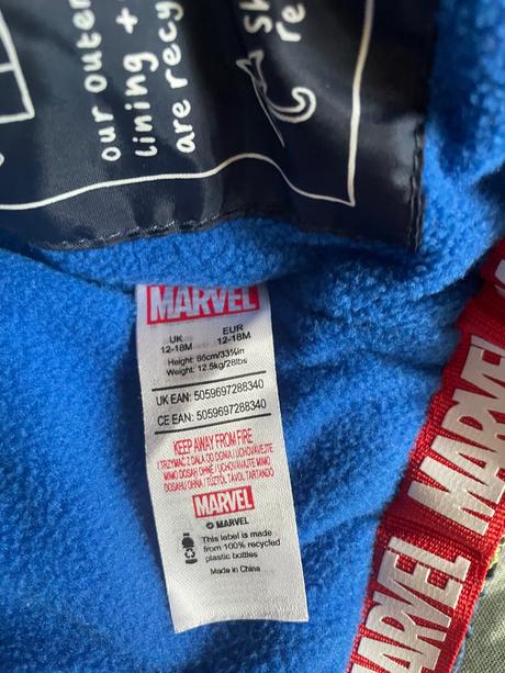 Zimná bunda marvel veľ 86, marvel,86