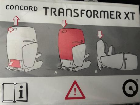 Poťahy do autosedačky concord transformer xt, concord