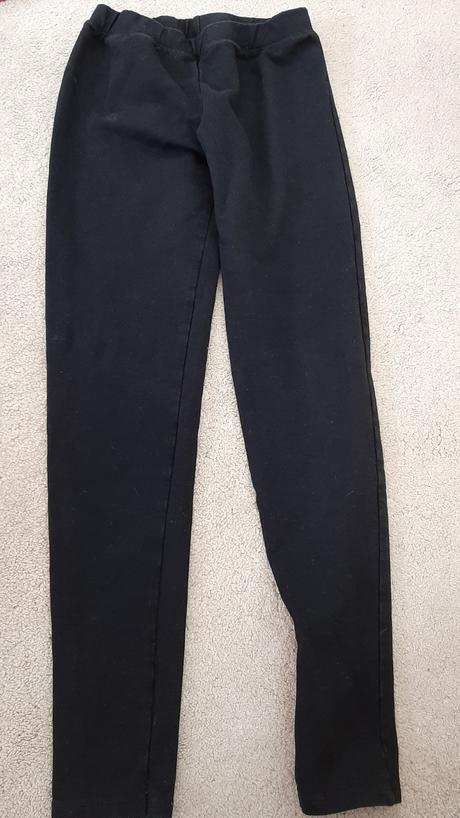 Stredne hrubé kvalitné bavlnené legíny, 158