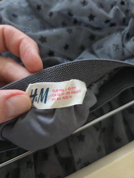 Tylová  suknička, h&m,146