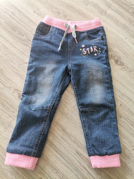 Dievčenské zateplene rifle, pepco,92