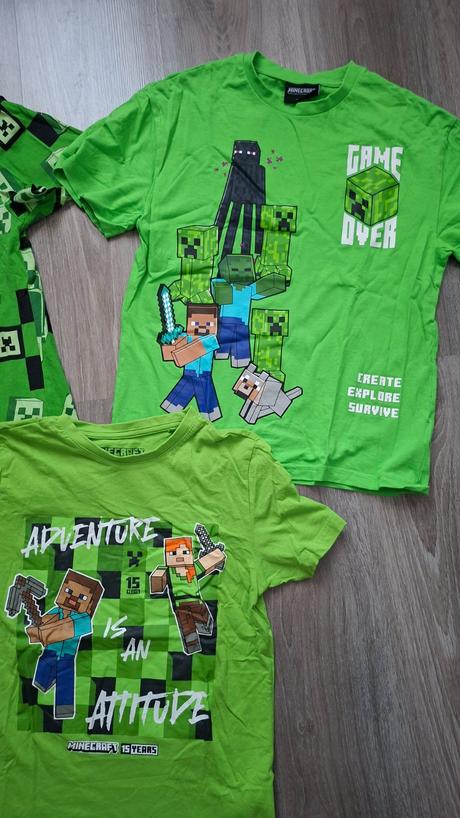 Minecraft tričká, f&f,146