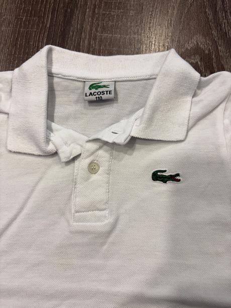 Lacoste biela polokosela č.110, lacoste,110