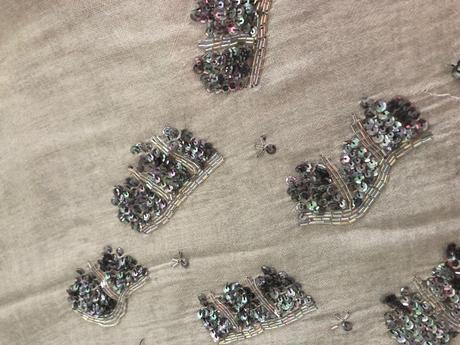 Šatka hodváb-bavlna, s