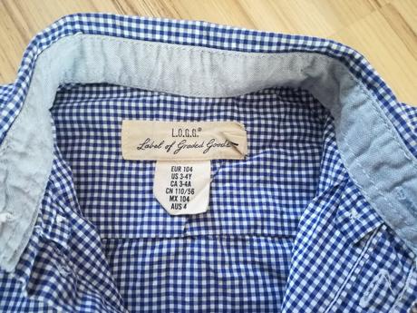 Košeľa, h&m,104