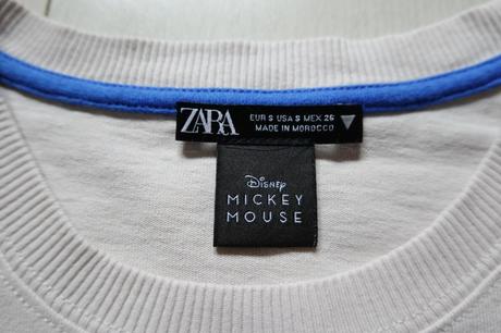 Tričko zara mickey mouse, zara,s