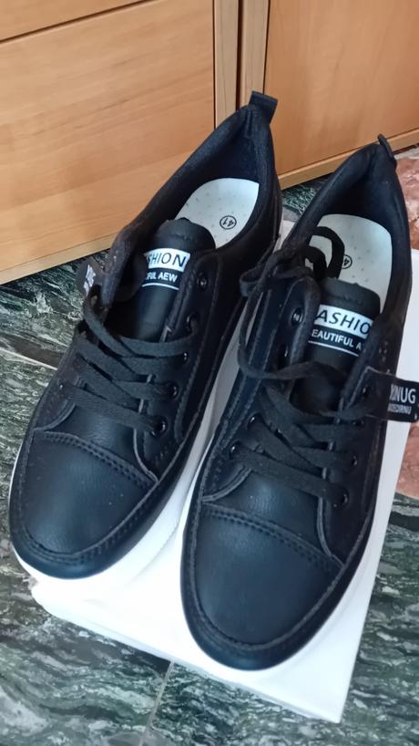 Čierne nové tenisky,veľ.41, 41