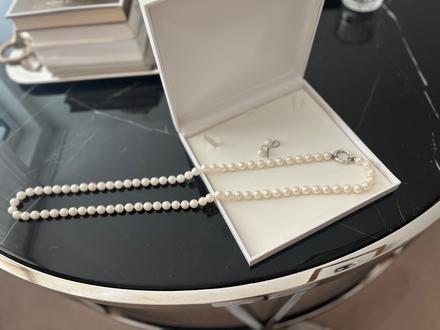 Perlový nahrdelnik z pravých peral, thomas sabo