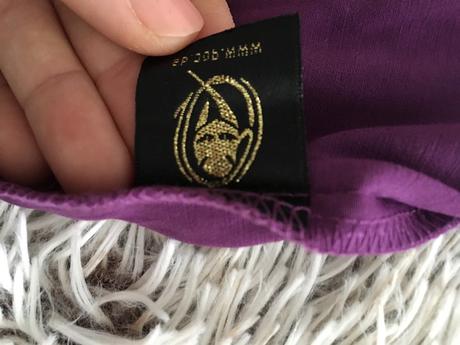 Spoločenské šaty, fialové, m