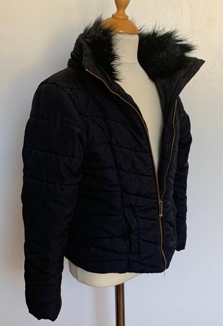 H&m čierna dievčenská vetrovka, h&m,134