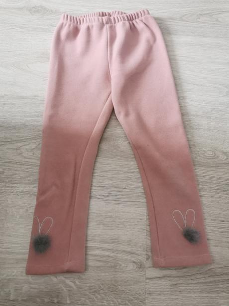 Oteplené nohavice 4-5rokov, 110