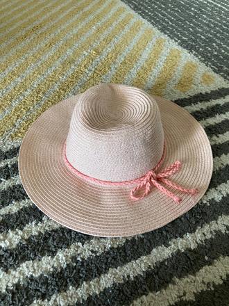 Trblietavý slamený klobúk 122/128, h&m,122