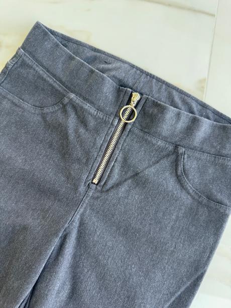 Tmavosivé nohavice, pepperts,140