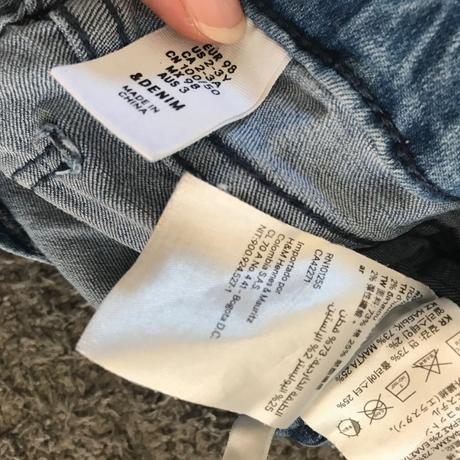 Rifľové kraťasy h&m v.98, h&m,98