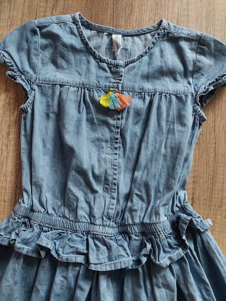 Rifľové šaty coccodrillo, coccodrillo,110