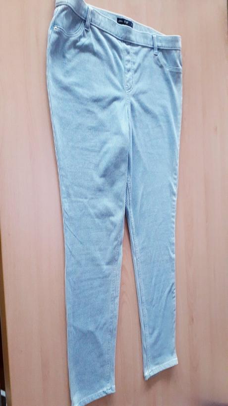 Prúžkované nohavice 44, f&f,44