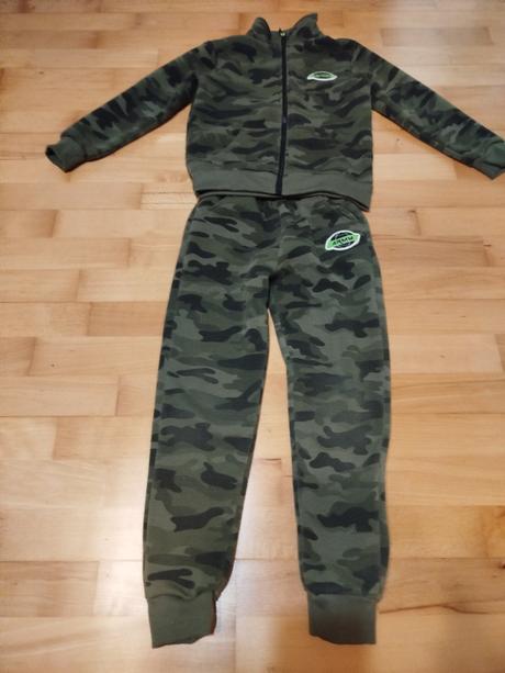 Maskáčová súprava -zateplená, 140