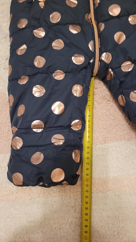 Zimná dievčenská kombinéza veľ. 74/80, next,74