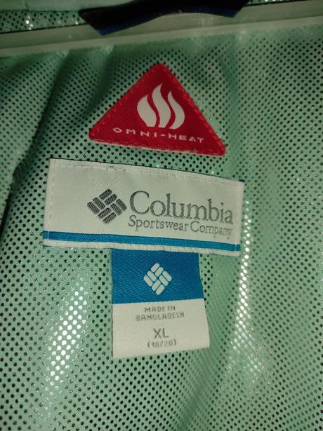 Lyžiarska bunda/vetrovka 42/xlnenosená zn.columbia, columbia,xl