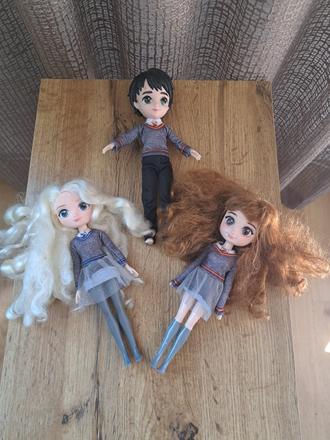 Harry, hermiona, luna, 
