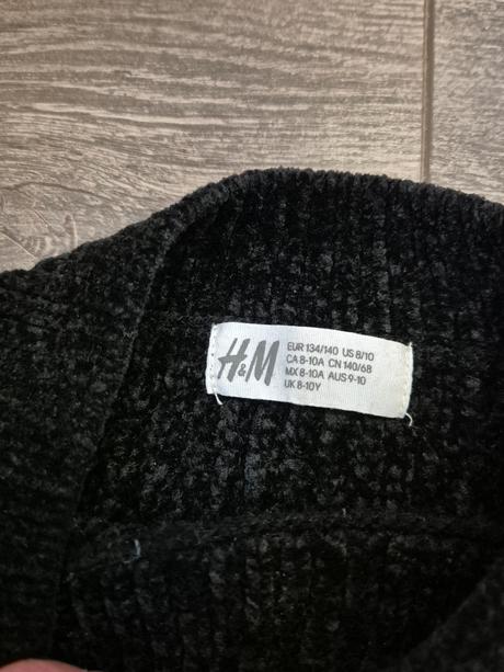 Krátky sveter, h&m,134
