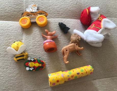 Balík hračiek, jerry, lev, labkova patrola, žaba, 