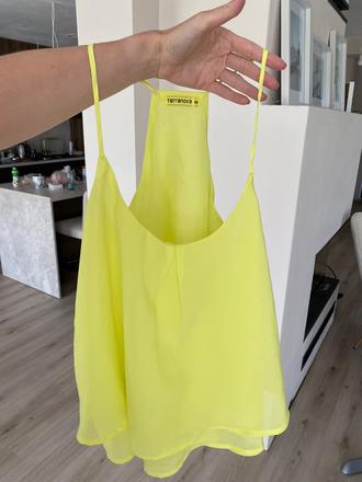 Neonovo žltý top, terranova,m