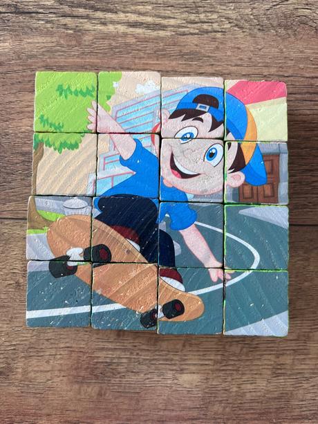 Drevené kocky športy, 